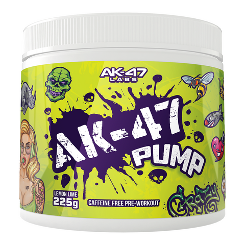 AK-47 LABS PUMP! CAFFEINE FREE PRE-WORKOUT 60 servings